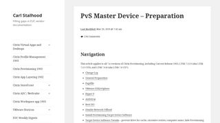 
                            8. PvS Master Device – Preparation – Carl Stalhood