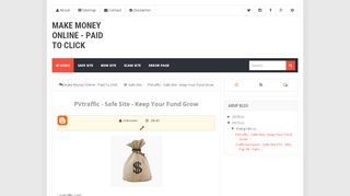 
                            13. PVtraffic - Safe Site - Keep Your Fund Grow - Make Money Online ...