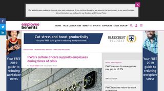 
                            10. PWC culture of care supports employees during times of crisis