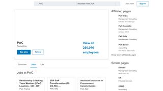 
                            13. PwC: Jobs | LinkedIn