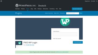 
                            1. PWD WP Login | WordPress.org