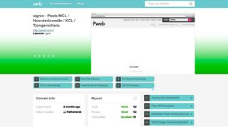 
                            5. pweb.mcl.nl - signin - Pweb MCL / Noorderbre... - Pweb Mcl - Sur.ly