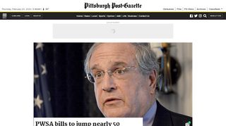 
                            12. PWSA bills to jump nearly 50 percent over three years | Pittsburgh ...