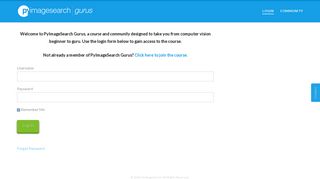 
                            10. PyImageSearch Gurus | A course and community designed to take you ...