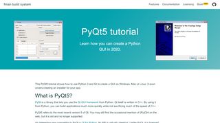 
                            8. PyQt5 tutorial 2019: Create a GUI with Python and Qt