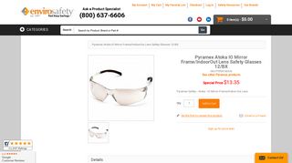 
                            11. Pyramex Safety - Atoka - IO Mirror Frame/Indoor-Out Lens