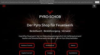 
                            2. PYRO SHOP - pyro-schob.de