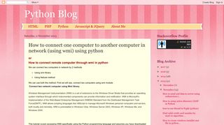 
                            6. Python Blog: How to connect one computer to another computer in ...