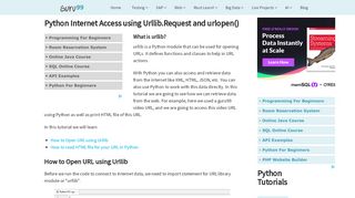 
                            13. Python Internet Access using Urllib.Request and urlopen() - Guru99