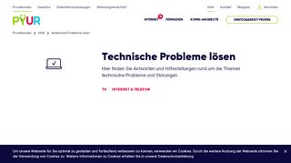 
                            3. PŸUR technische Probleme lösen - Pyur