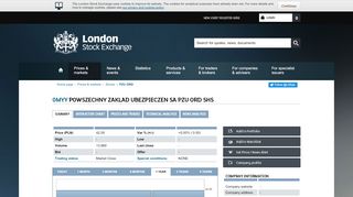 
                            11. PZU ORD share price (0MYY) - London Stock Exchange