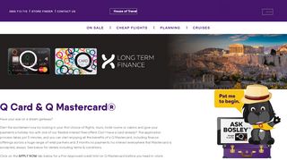 
                            7. Q Card & Q MasterCard - House of Travel