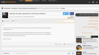 
                            6. [Q] How do I get a password to the Emma soft… | Sony Xperia Z3 ...
