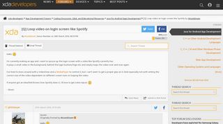 
                            13. [Q] Loop video on login screen like Spotify | Coding Discussion, Q ...