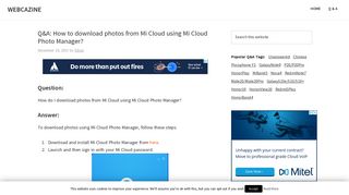 
                            5. Q&A: How to download photos from Mi Cloud using Mi Cloud Photo ...