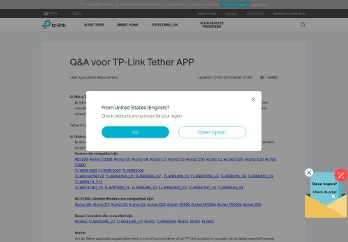 
                            7. Q&A voor TP-Link Tether APP - TP-Link