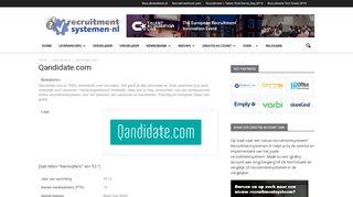 
                            2. Qandidate.com - Recruitmentsystemen.nl
