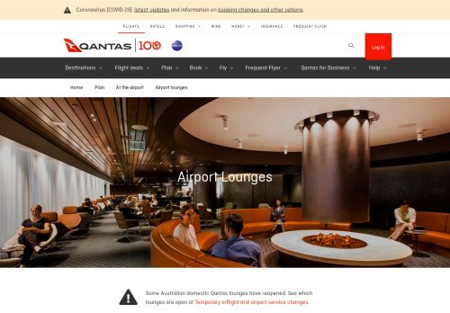 
                            8. Qantas Club Lounges | Qantas