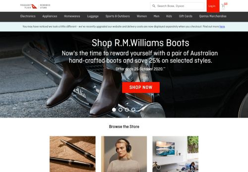 
                            7. Qantas Store AU | Rewards Store | Homepage