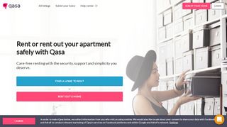 
                            9. Qasa: The safe way to rent your home