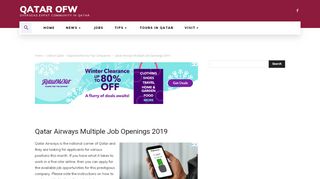 
                            11. Qatar Airways Multiple Jobs February 2019 - Qatar OFW | Qatar OFW