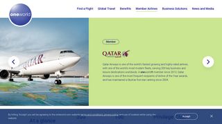 
                            8. Qatar Airways | oneworld