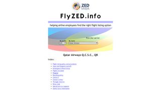 
                            7. Qatar Airways Q.C.S.C. | Find flight listing option at FlyZED | ID Travel ...