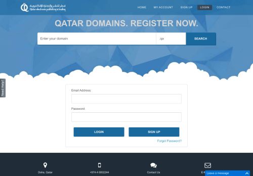 
                            9. Qatar Electronic Publishing and Trading > User Sign In