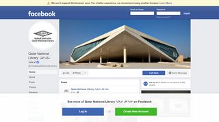 
                            10. Qatar National Library مكتبة قطر الوطنية - Home | Facebook