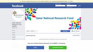 
                            7. Qatar National Research Fund (QNRF) - Events | Facebook
