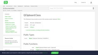 
                            13. QClipboard Class | Qt GUI 5.12 - Qt Documentation