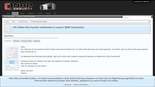 
                            11. Qcontactz | QNAP-Community Deutschland (QCD) e.V.