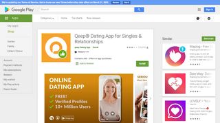 
                            6. Qeep: Chat, Paquera, Amigos – Apps no Google Play