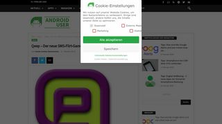 
                            9. Qeep – Der neue SMS-Flirt-Games-Foto-Blog-Alleskönner | Android ...