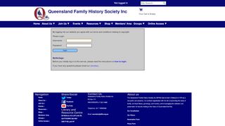 
                            11. QFHS - Login MyHeritage