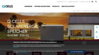 
                            7. Q.HOME⁺ ESS-G1 Energiespeicher | Q CELLS