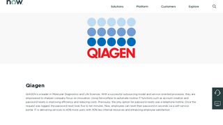 
                            9. Qiagen | Customer Success | ServiceNow