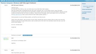 
                            9. QIP ICQ Login Probleme! | Computer - Windows | spin.de