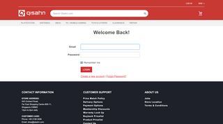 
                            13. Qisahn.com - For all your gaming needs - Login