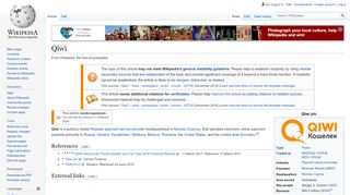
                            12. Qiwi - Wikipedia