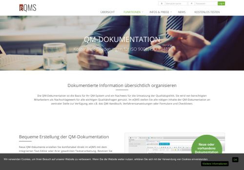 
                            2. QM-Dokumentation | eQMS Software für Qualitätsmanagement