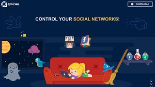 
                            3. qmiran.com: Control your social networks
