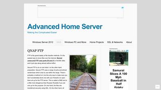 
                            7. QNAP FTP | Advanced Home Server