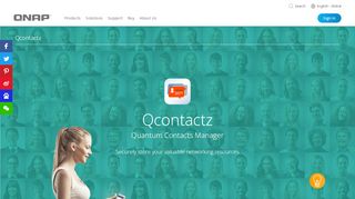 
                            4. QNAP - Qcontactz stores your valuable networking resources