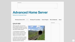 
                            12. QNAP SSH | Advanced Home Server