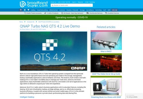 
                            4. QNAP Turbo NAS QTS 4.2 Live Demo - broadbandbuyer
