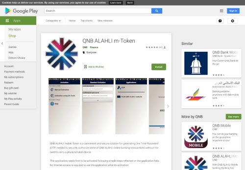 
                            9. QNB ALAHLI m-Token - Apps on Google Play