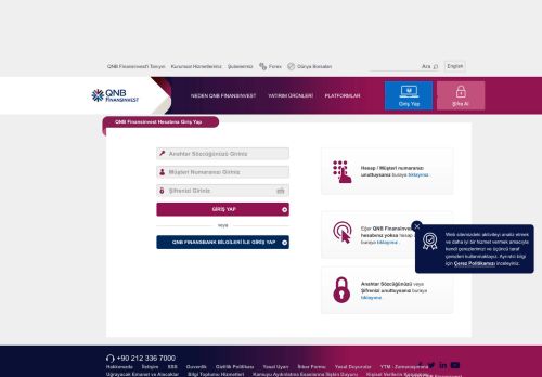 
                            5. QNB Finansinvest – Giriş Yap