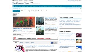 
                            7. qnet: Latest News & Videos, Photos about qnet | The Economic Times
