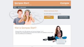 
                            5. Qompas Start: Homepage